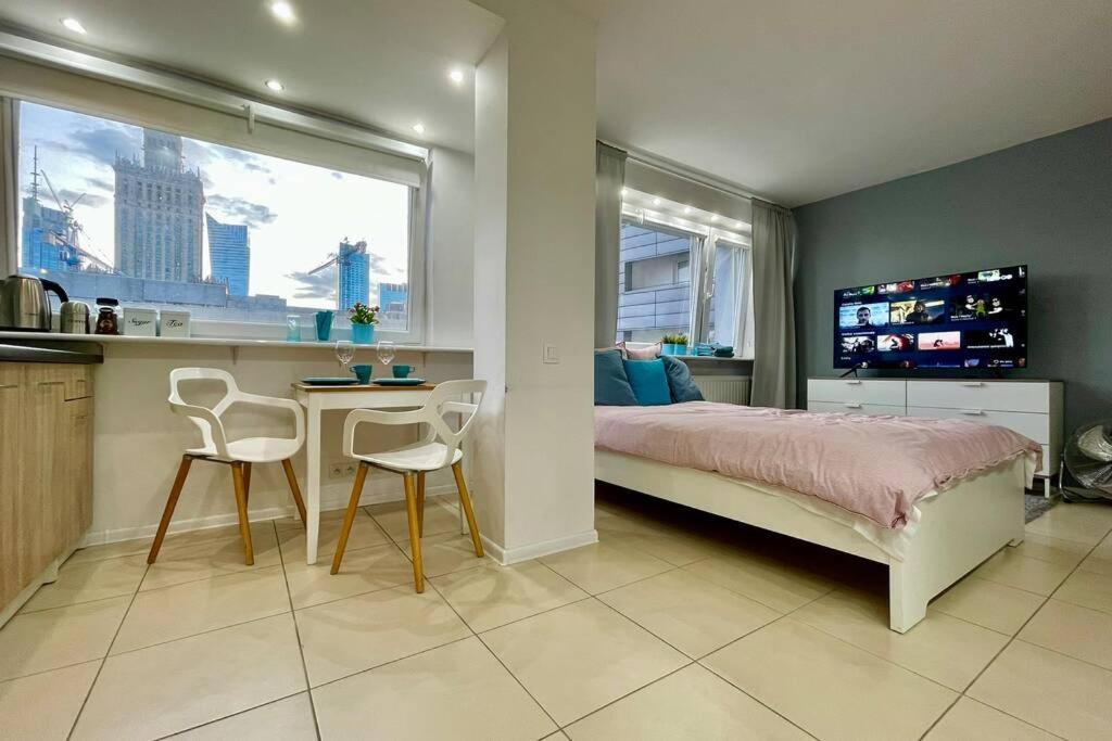 Gold 3 Metro X2 Wifi 300 Mbs 60'Tv Netflix Hbo Appletv+ Appartement Warschau Buitenkant foto